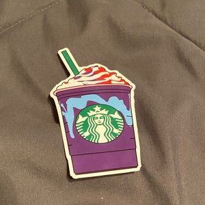 2 Starbucks stickers